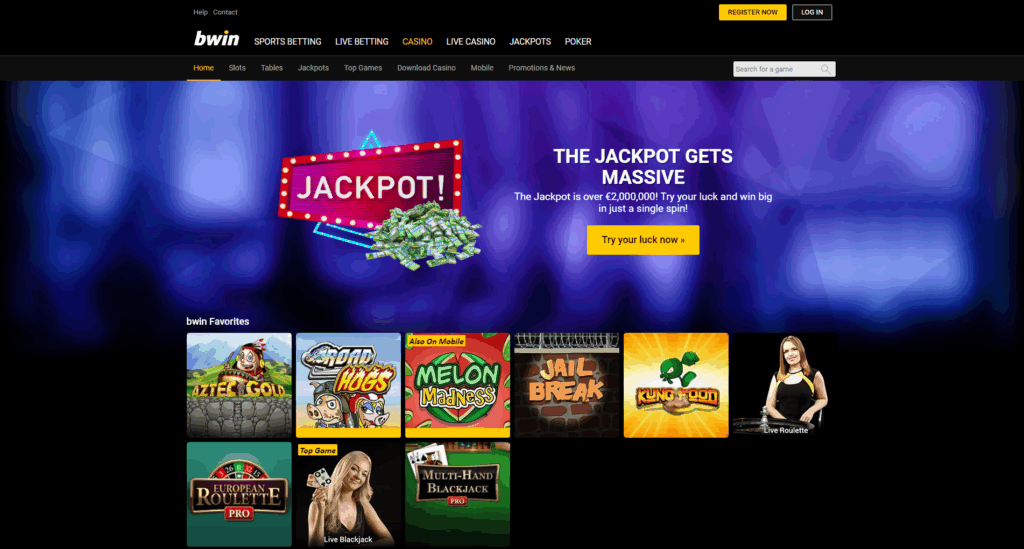 casino en ligne bwin